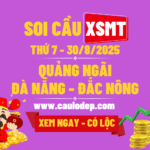 Soi Cầu XSMT 30/8/2025 | Soi Cầu Dự Đoán XSMT Thứ 7