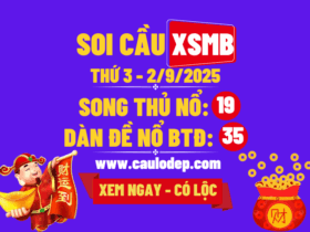 Soi cầu xsmb 2/9/2025