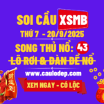 Soi cầu xsmb 20/9/2025