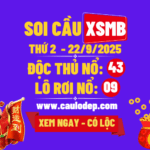 Soi cầu xsmb 22/9/2025