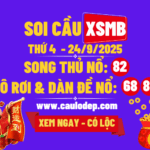 Soi cầu xsmb 24/9/2025