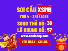 Soi cầu xsmb 3/9/2025