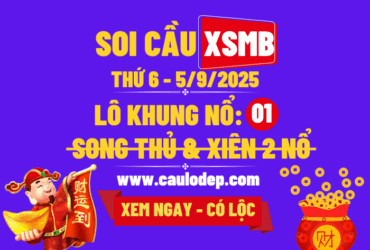 Soi cầu xsmb 5/9/2025