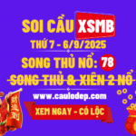 Soi cầu xsmb 6/9/2025