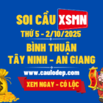 Soi Cầu XSMN 2/10/2025 | Soi Cầu Dự Đoán XSMN Thứ 5