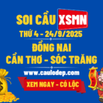 Soi Cầu XSMN 24/9/2025 | Soi Cầu Dự Đoán XSMN Thứ 4