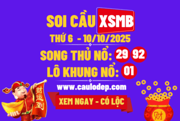 Soi cầu xsmb 10/10/2025