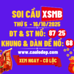 Soi cầu xsmb 16/10/2025