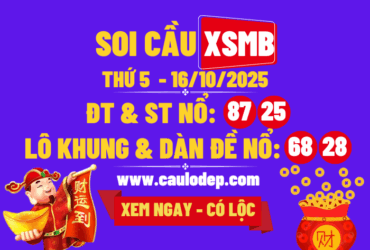 Soi cầu xsmb 16/10/2025