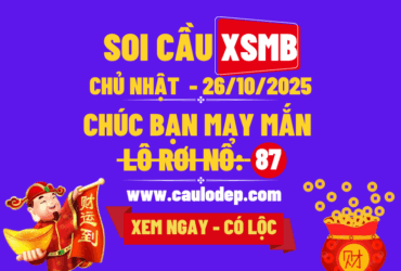 Soi cầu xsmb 26/10/2025