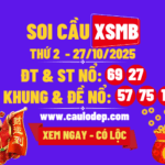 Soi cầu xsmb 27/10/2025