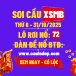 Soi cầu xsmb 31/10/2025