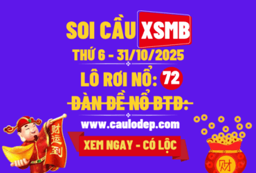 Soi cầu xsmb 31/10/2025