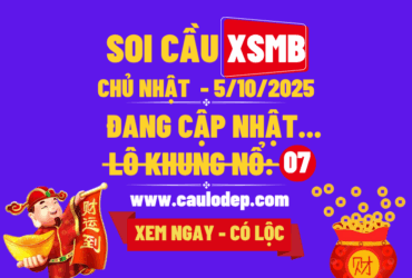 Soi cầu xsmb 5/10/2025