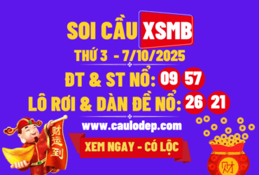 Soi cầu xsmb 7/10/2025