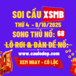 Soi cầu xsmb 8/10/2025