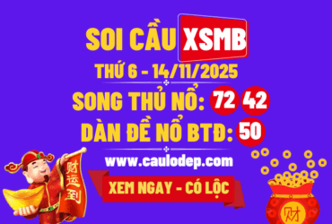 Soi cầu xsmb 14/11/2025