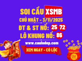 Soi cầu xsmb 2/11/2025