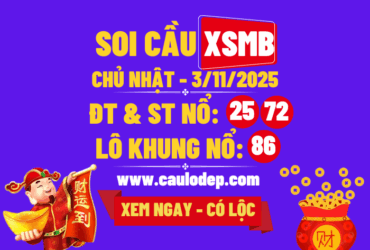 Soi cầu xsmb 2/11/2025