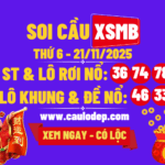 Soi cầu xsmb 21/11/2025