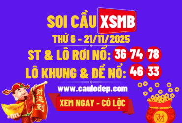 Soi cầu xsmb 21/11/2025