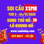 Soi cầu xsmb 24/11/2025