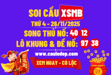 Soi cầu xsmb 26/11/2025