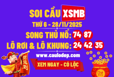 Soi cầu xsmb 28/11/2025