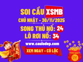 Soi cầu xsmb 30/11/2025