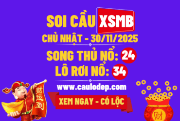 Soi cầu xsmb 30/11/2025