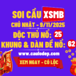 Soi cầu xsmb 9/11/2025