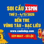 Soi Cầu XSMN 4/11/2025 | Dự Đoán XSMN Thứ 3 - Kịch trần!
