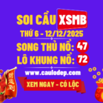 Soi cầu xsmb 12/12/2025