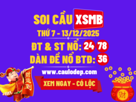 Soi cầu xsmb 13/12/2025