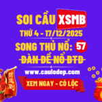 Soi cầu xsmb 17/12/2025