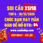 Soi cầu xsmb 19/12/2025