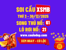Soi cầu xsmb 30/12/2025