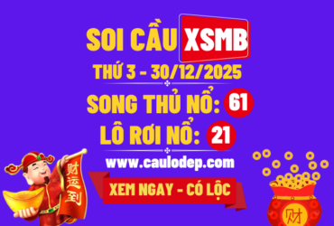 Soi cầu xsmb 30/12/2025