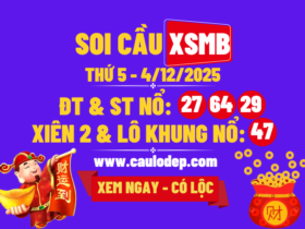 Soi cầu xsmb 4/12/2025