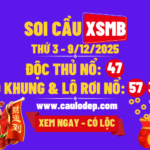 Soi cầu xsmb 9-12-2025