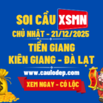 Soi Cầu XSMN 21/12/2025 | Dự Đoán XSMN Chủ Nhật - Kịch trần!