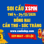 Soi Cầu XSMN 24/12/2025 | Soi Cầu Dự Đoán XSMN Thứ 4