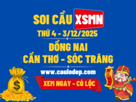 Soi Cầu XSMN 3/12/2025 | Soi Cầu Dự Đoán XSMN Thứ 4