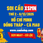 Soi Cầu XSMN 8/12/2025 | Dự Đoán XSMN Thứ 2 - Kịch trần!