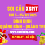 Soi Cầu XSMT 25/12/2025 | Soi Cầu Dự Đoán XSMT Thứ 5