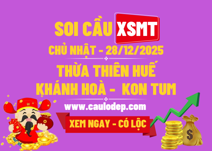 Soi Cầu XSMT 28/12/2025 | Dự Đoán XSMT CN - Bay phấp phới!