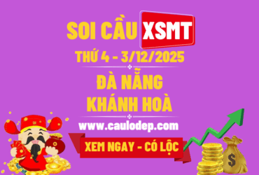 Soi Cầu XSMT 3/12/2025 | Dự Đoán XSMT Thứ 4 - Bay phấp phới!