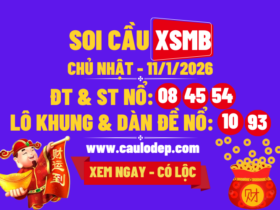 Soi cầu xsmb 11/1/2026