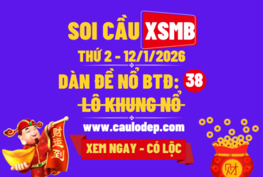 Soi cầu xsmb 12/1/2026