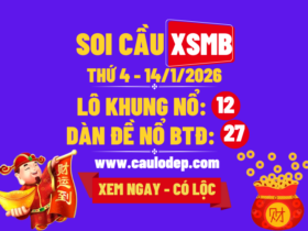 Soi cầu xsmb 14/1/2026